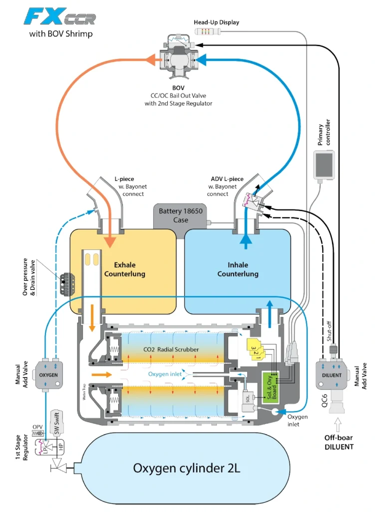 IQSub FXCCR functional diagram